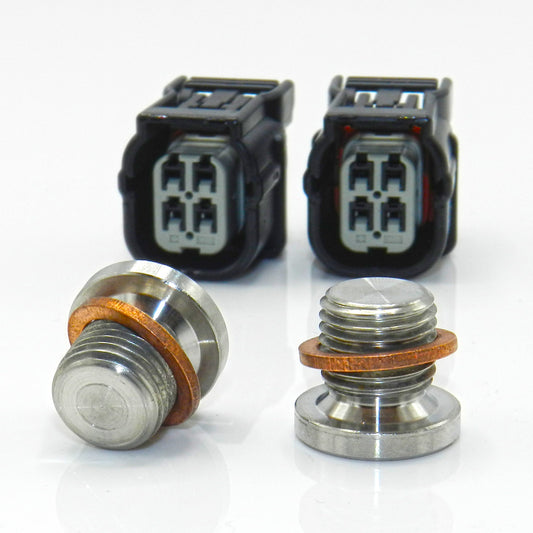 HONDA VFR1200F 2009 - 2018 o2 Oxygen Sensor Eliminator Set