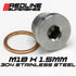M18x1.5 mm Blanking Plug Stainless Steel