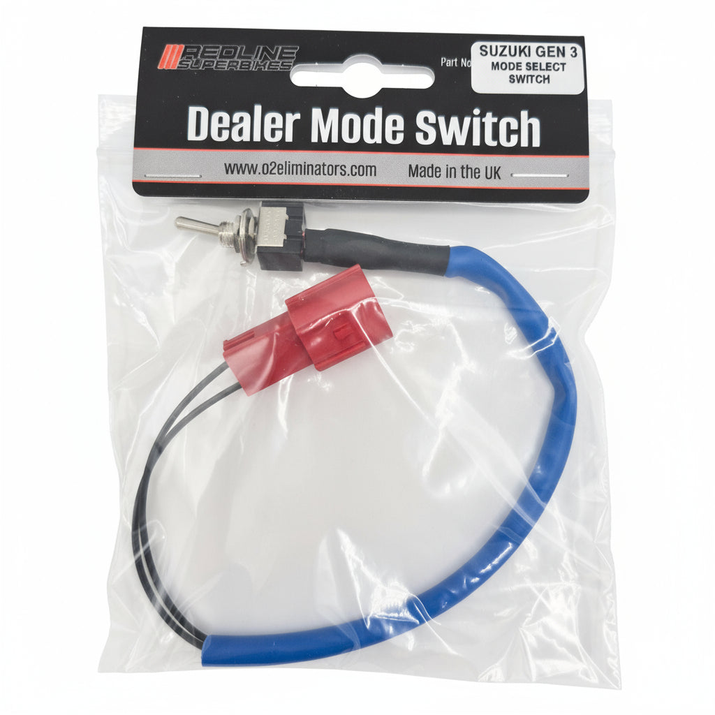 Motorcycle accessory fitted to Suzuki Dealer - Redline Superbikes / O2Eliminators.com