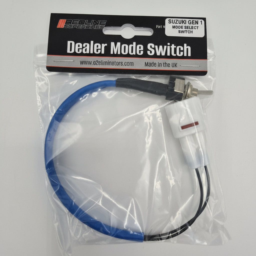 Suzuki Gen 1 Dealer Mode Switch in packaging with a visible brand label.